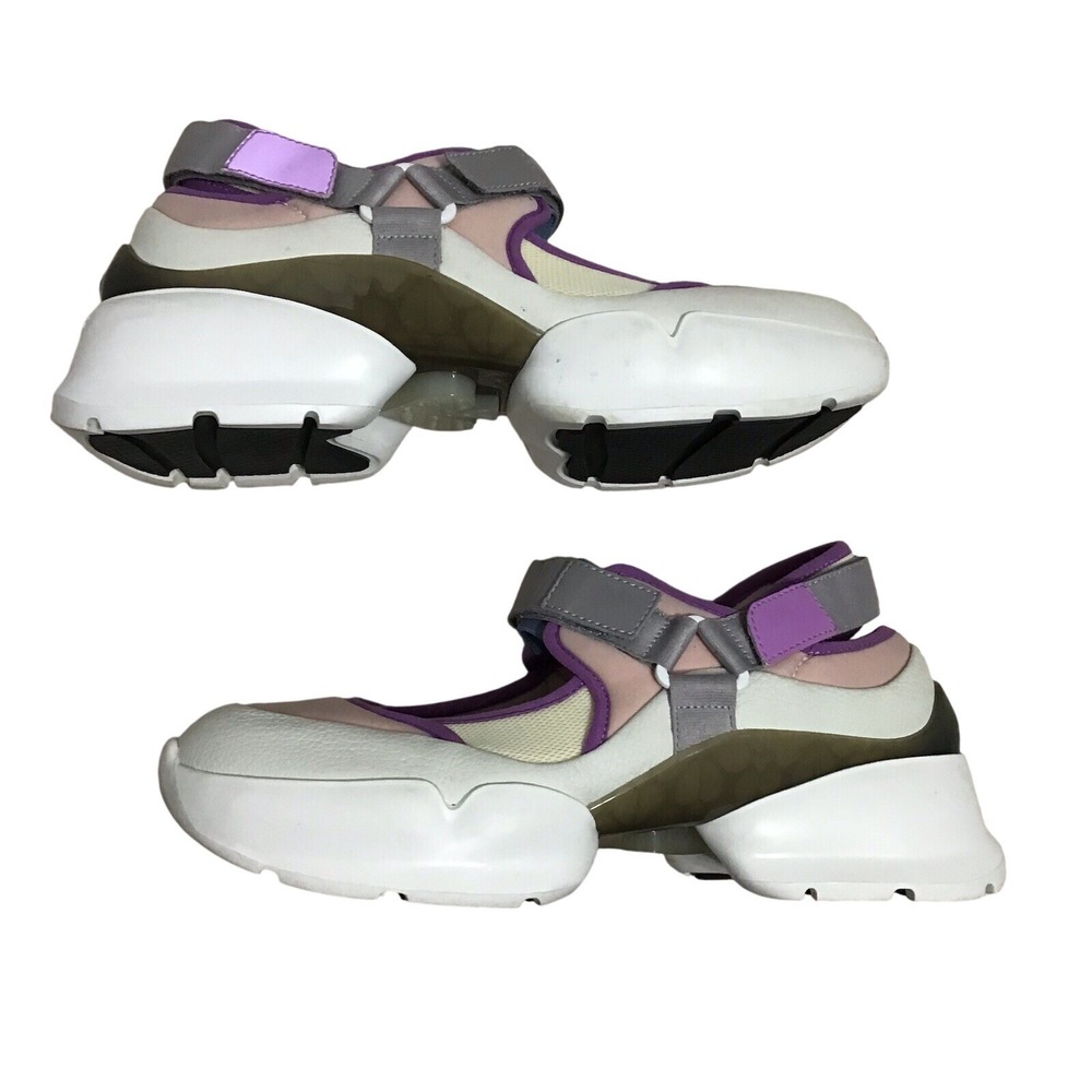 Kate Spade Cloud Cutout Womens Sneakers 7.5 Multicolor Purple Strap Designer Y2K